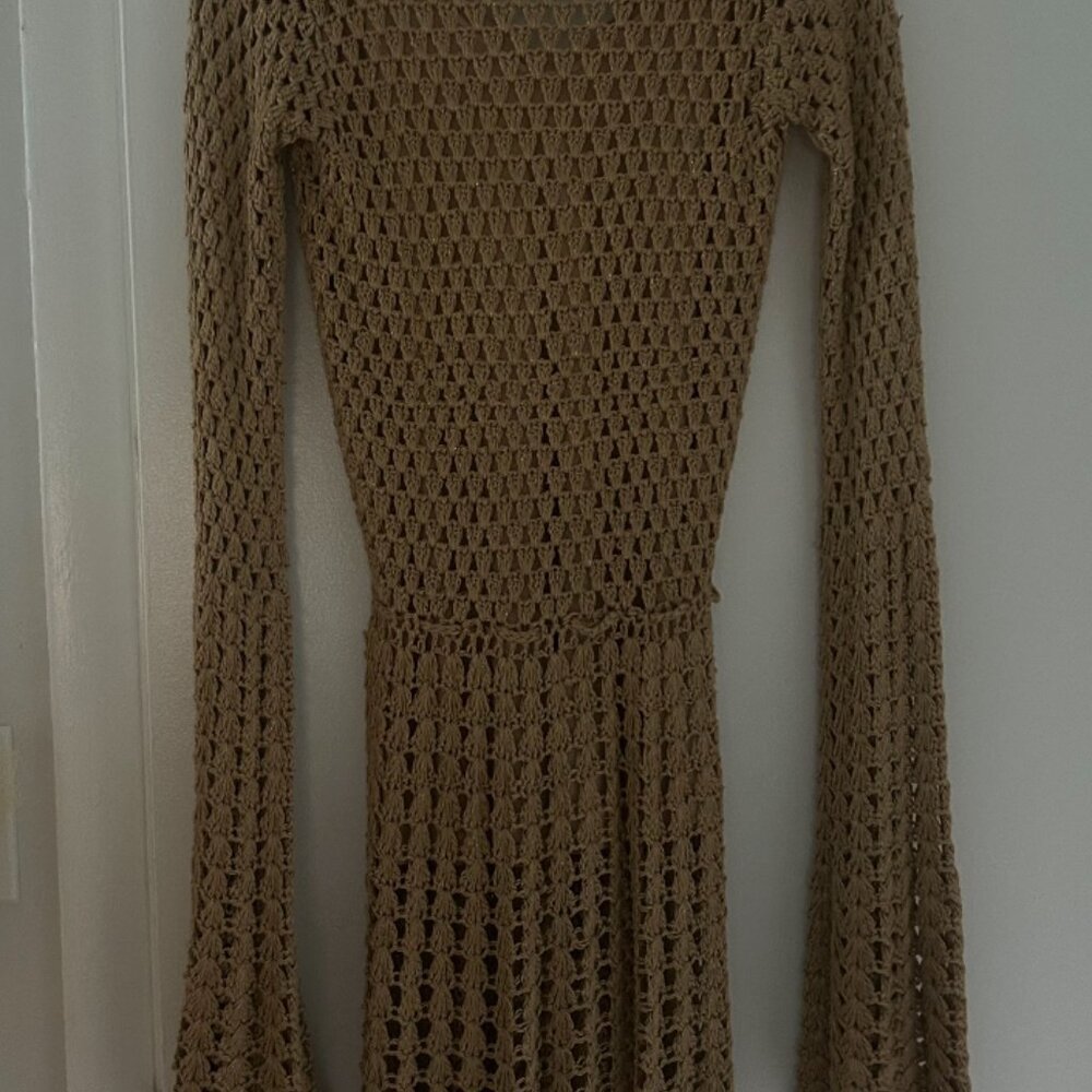 Chasing Unicorns Chelsea Morning Crochet Mini Dress with Slip - Picture 6 of 6